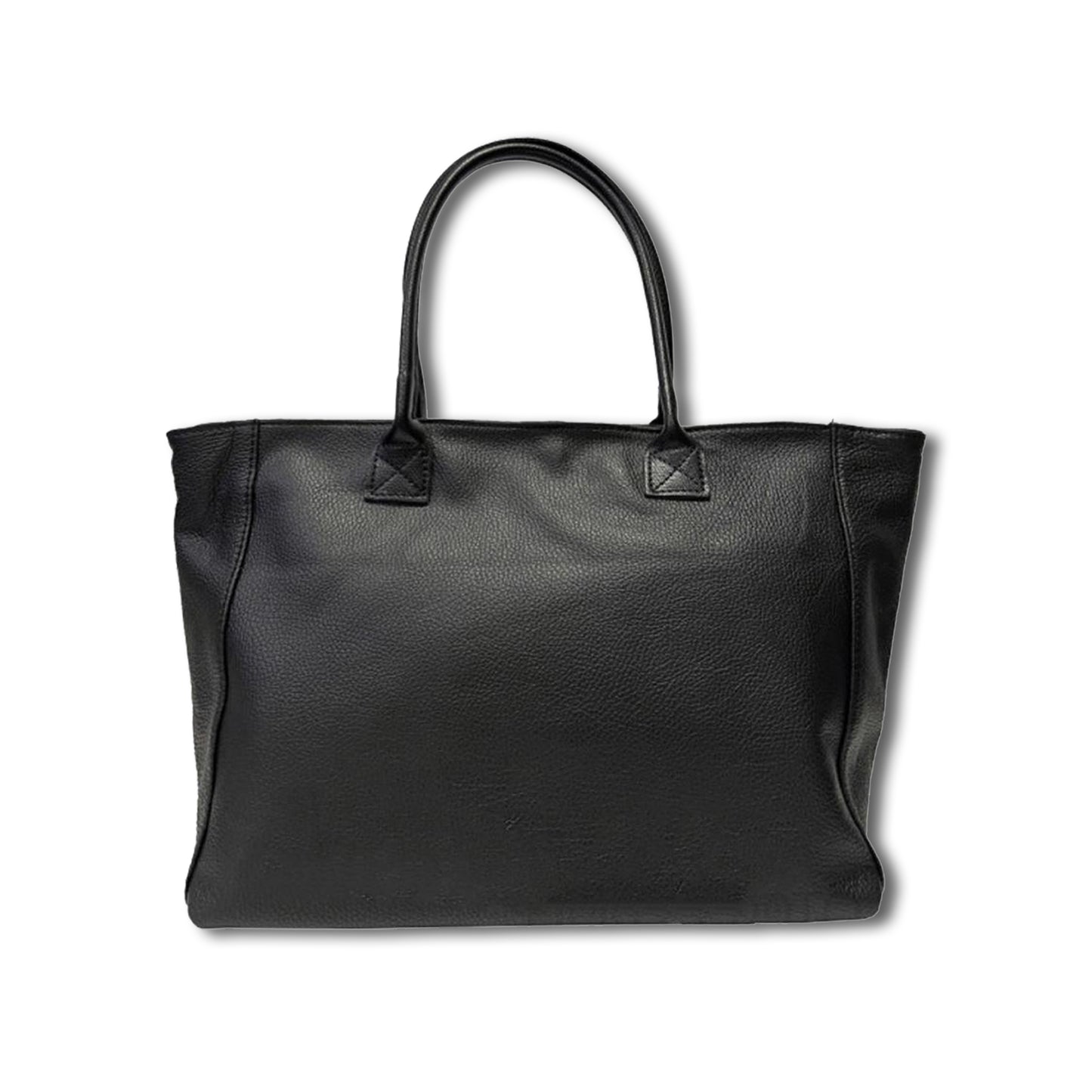 Black - Tote Genuine Italian Leather